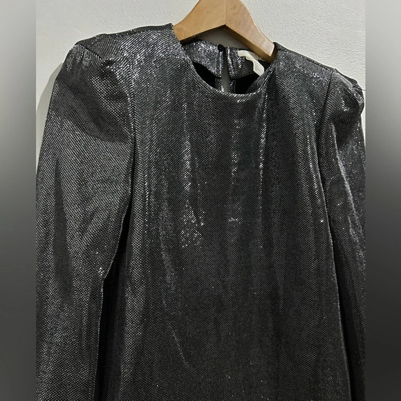 H&M Sequined Mini Dress Size 2 - Picture 2 of 14